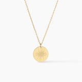 Solara Coin Pendant Necklace
