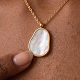Lyra Irregular Pendant Necklace