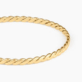 Drift Memory Twist Bangle