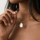 Lyra Irregular Pendant Necklace