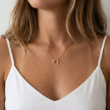 Selene Crescent Necklace