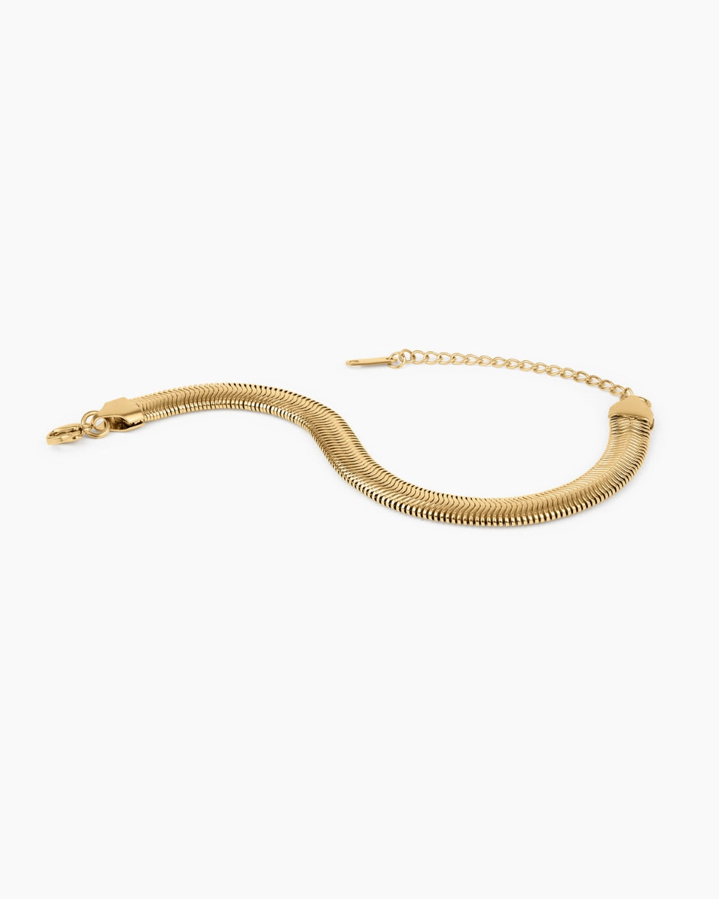 Crest Snake Chain Bracelet