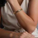 Crest Snake Chain Bracelet