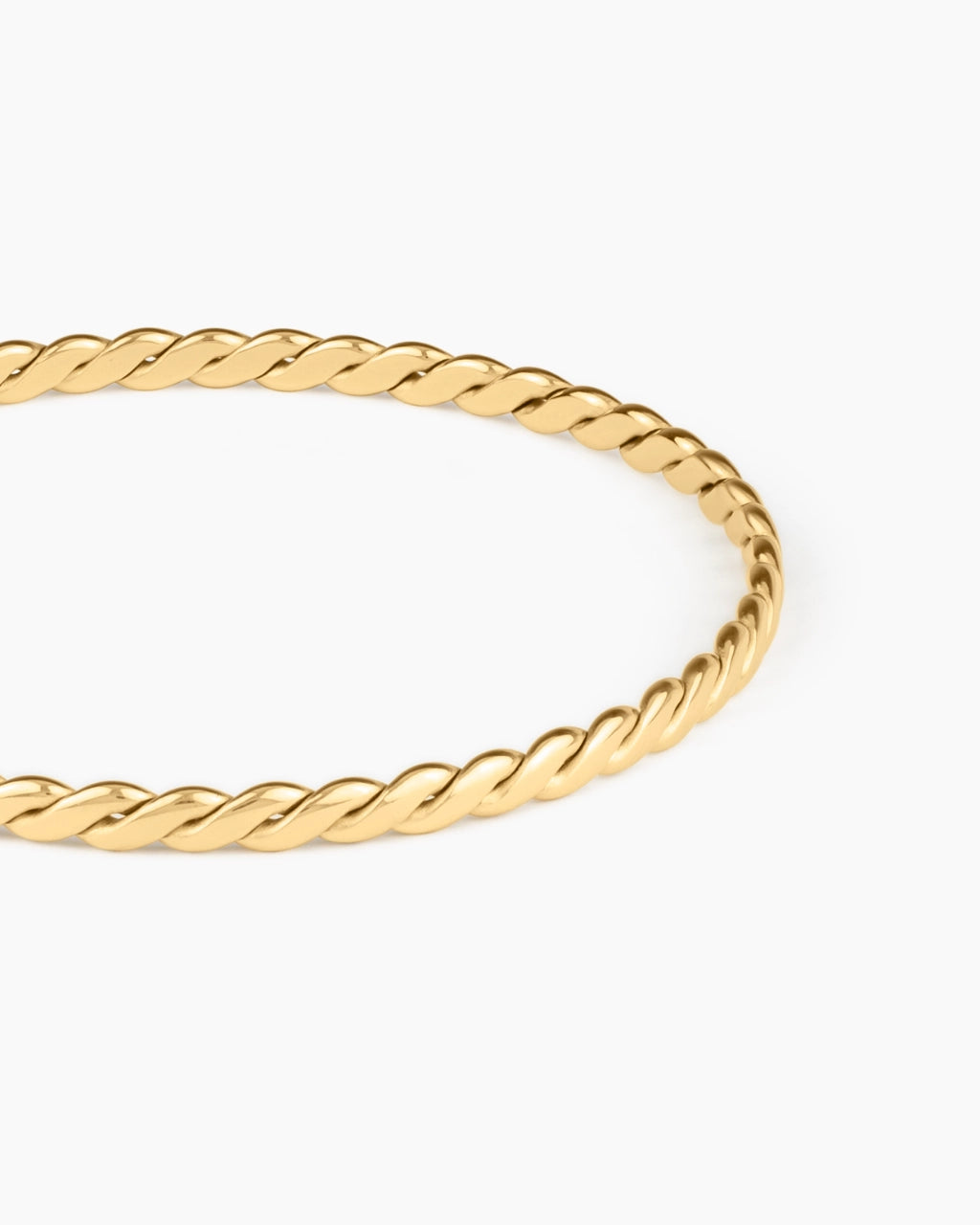 Drift Memory Twist Bangle