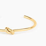 Rebel Crest Knot Cuff Bracelet