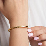 Veya Twisted Cuff Bracelet