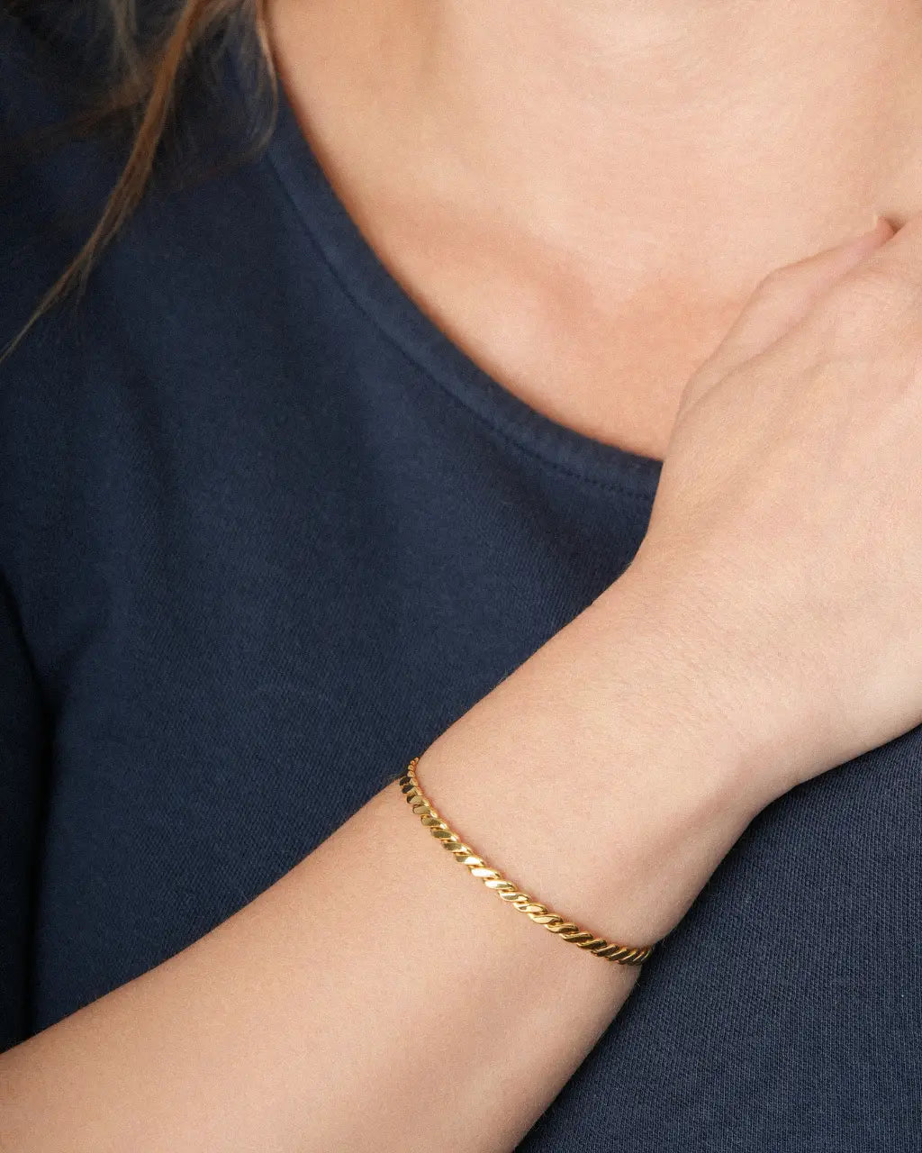 Veya Twisted Cuff Bracelet