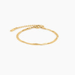 Solenne Triple Strand Bracelet
