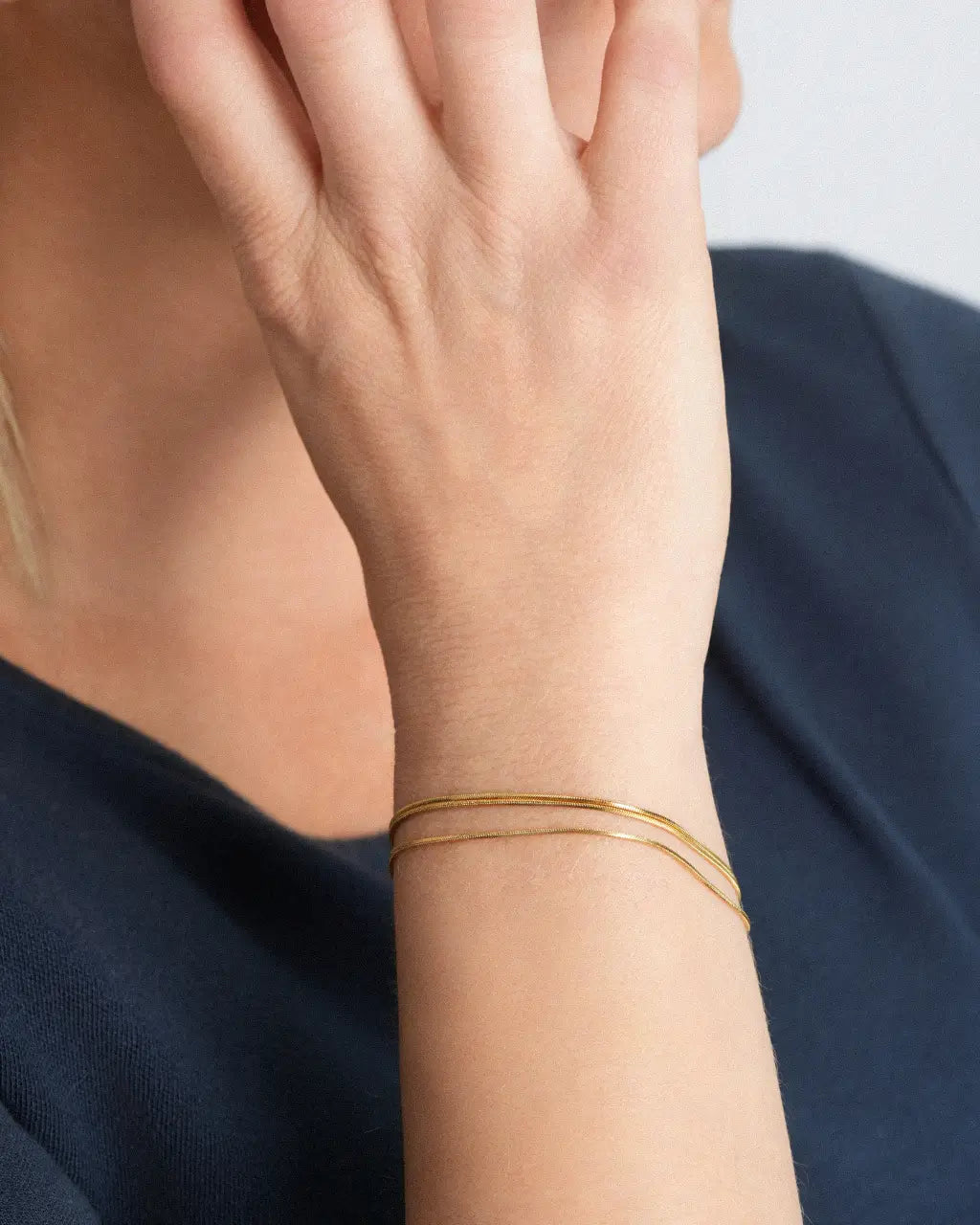 Solenne Triple Strand Bracelet