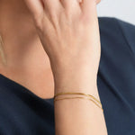 Solenne Triple Strand Bracelet