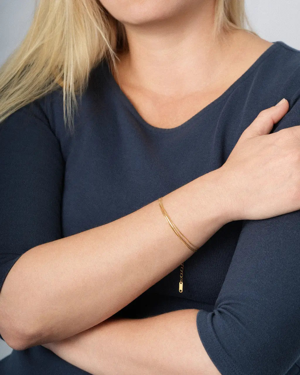 Solenne Triple Strand Bracelet