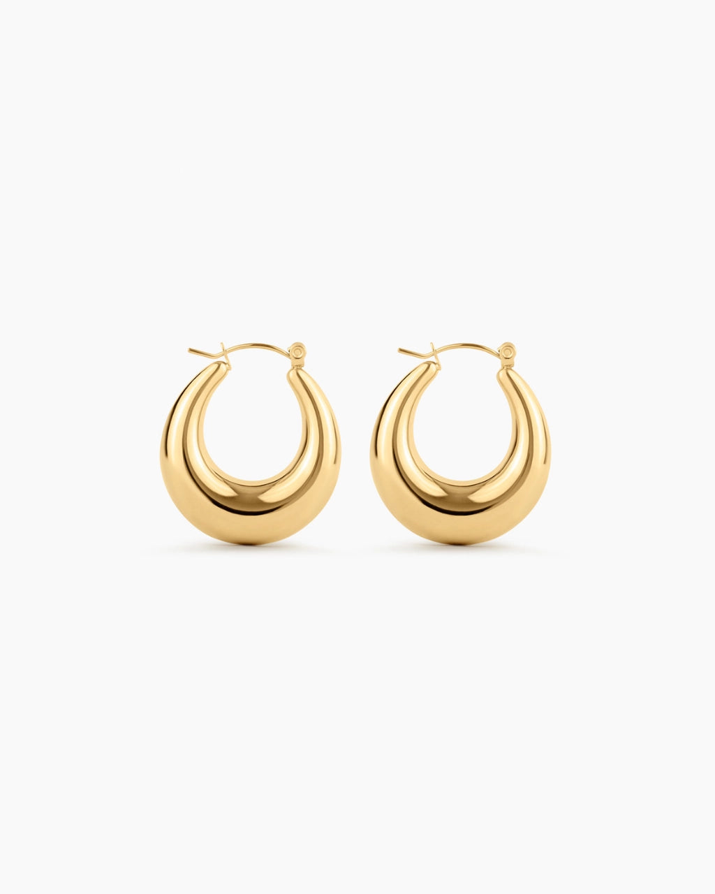 Duskbloom Curve Hoops