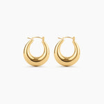 Duskbloom Curve Hoops