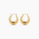 Duskbloom Curve Hoops