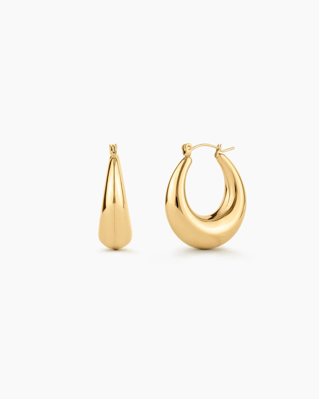 Duskbloom Curve Hoops