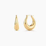 Duskbloom Curve Hoops