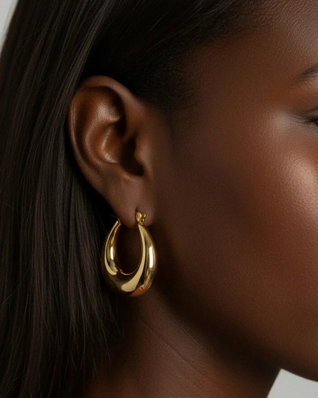 Duskbloom Curve Hoops