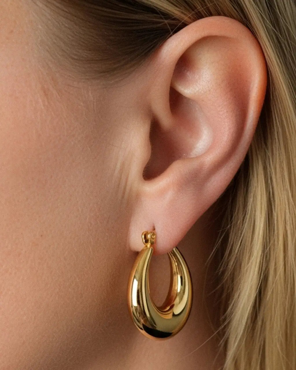 Duskbloom Curve Hoops