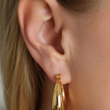 Duskbloom Curve Hoops