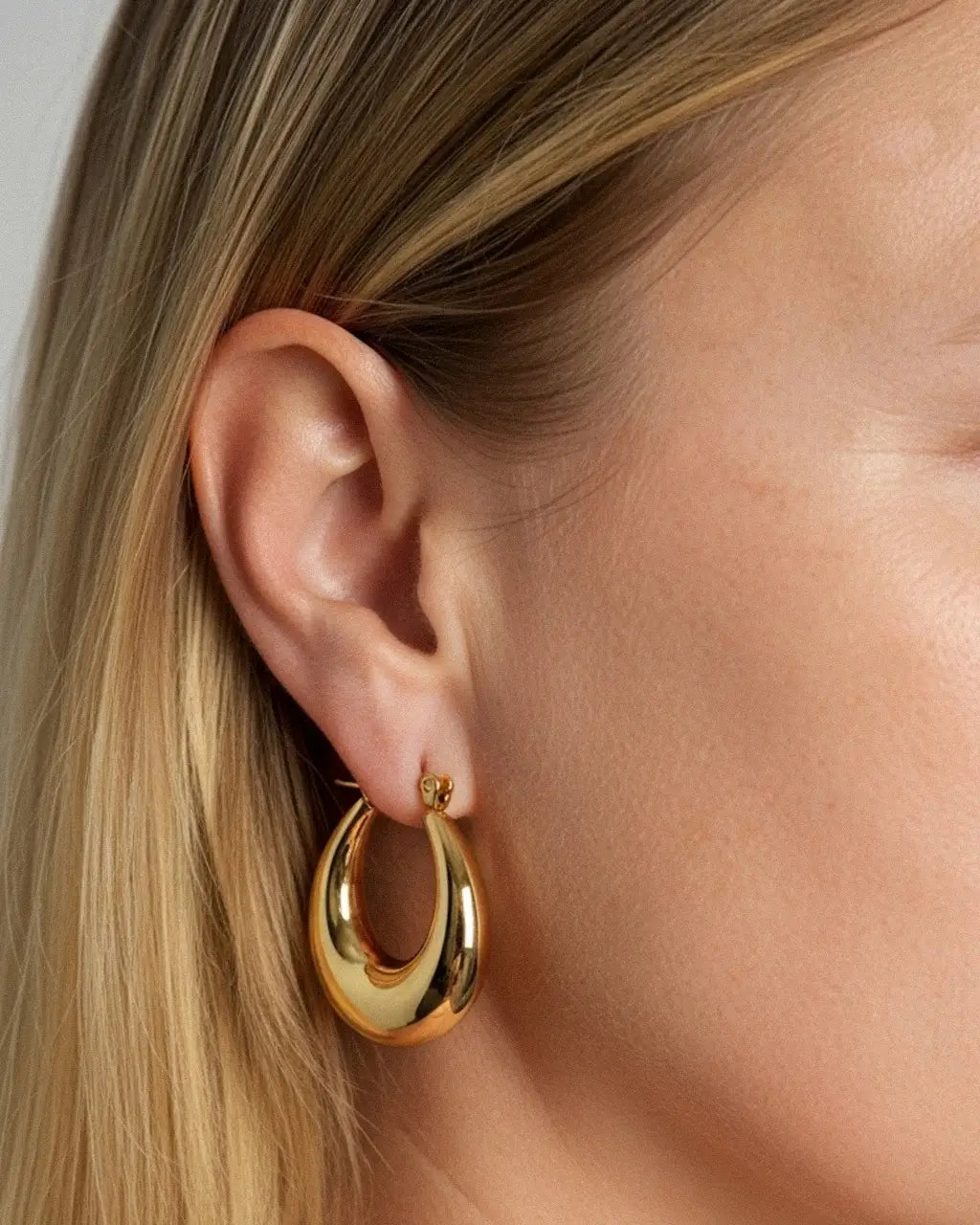 Duskbloom Curve Hoops