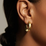 Aria Curve Hoops