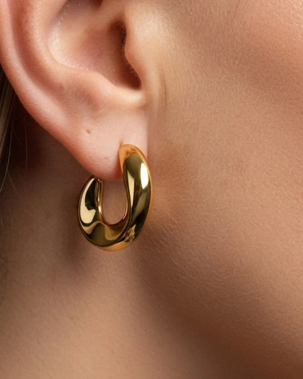 Aria Curve Hoops
