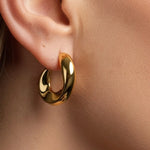Aria Curve Hoops