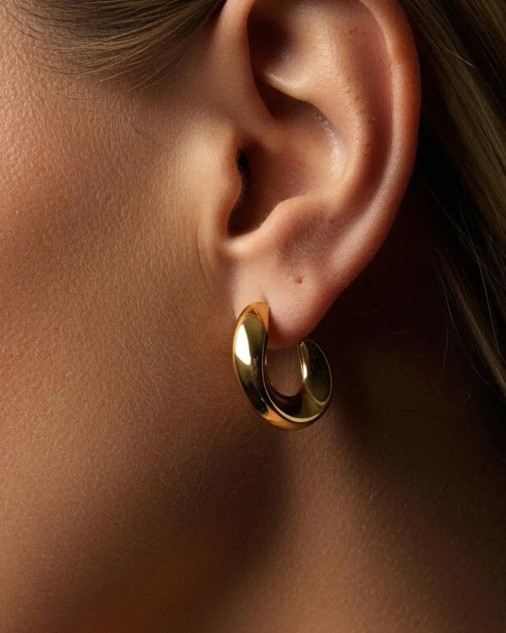 Aria Curve Hoops