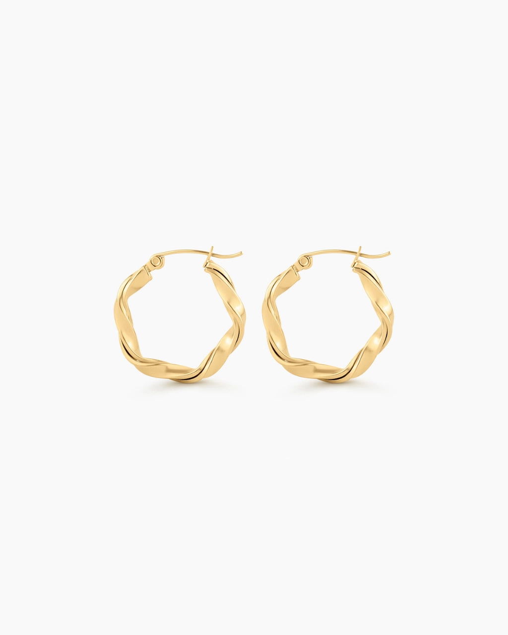 Lyria Twist Hoops