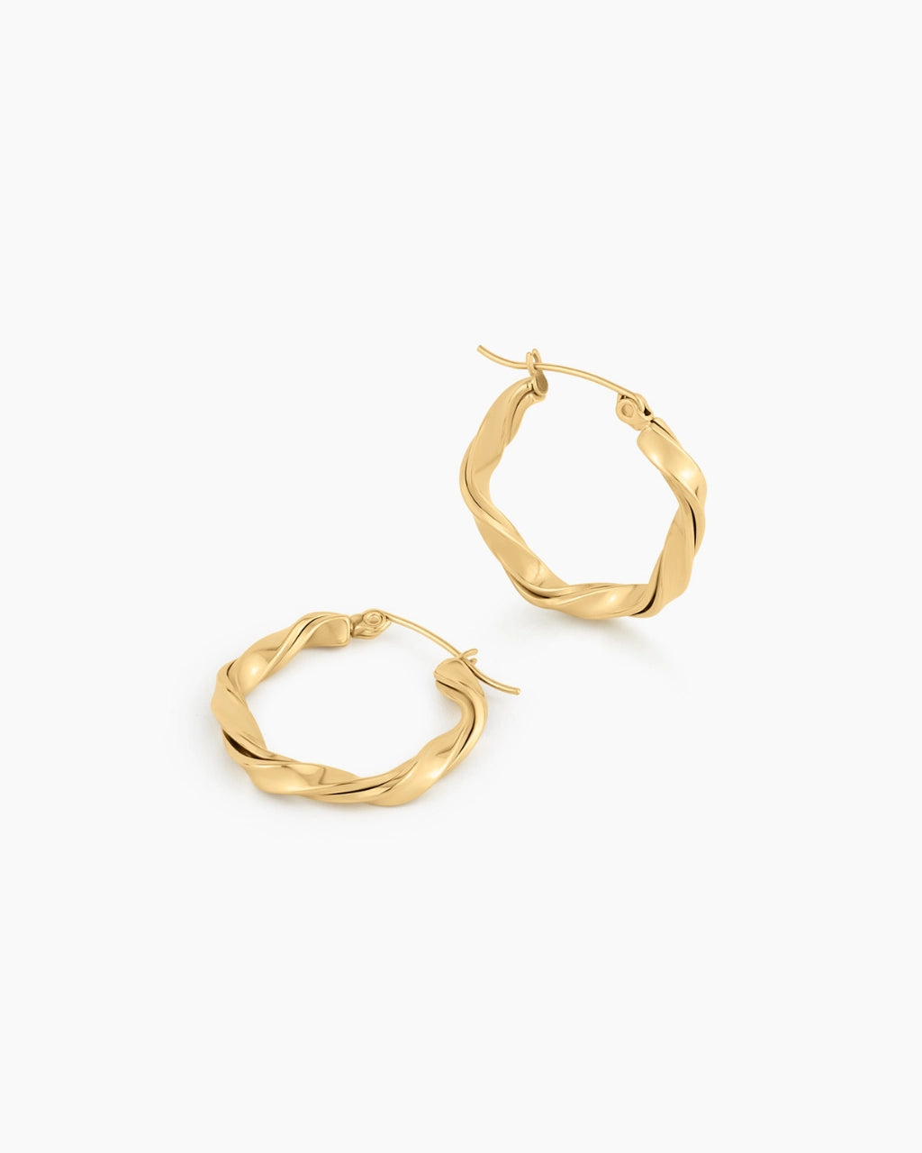 Lyria Twist Hoops