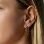 Lyria Twist Hoops