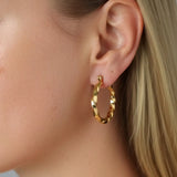 Thalia Twist Hoops