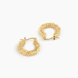 Aurea Texture Hoops