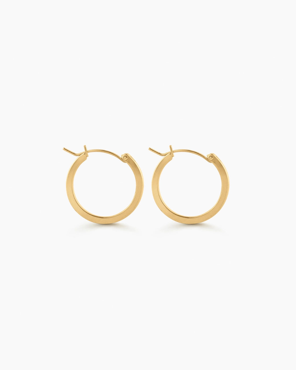 Cross Loop Earrings