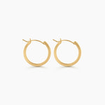 Cross Loop Earrings