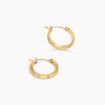 Cross Loop Earrings