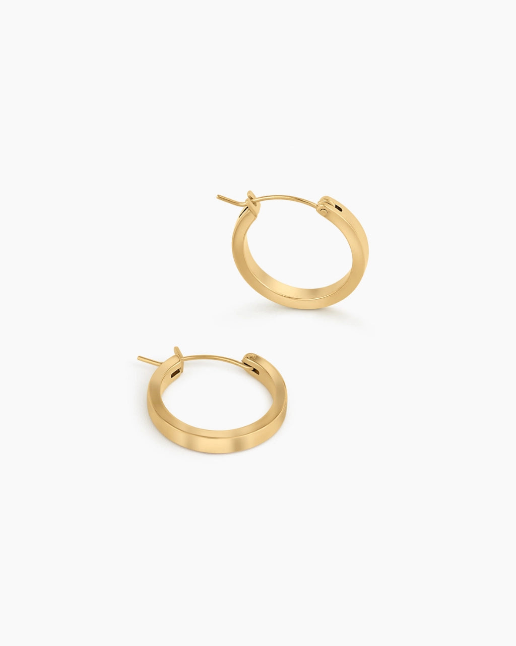 Cross Loop Earrings