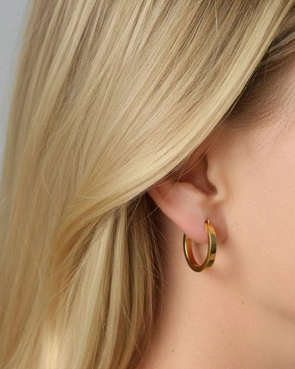 Cross Loop Earrings