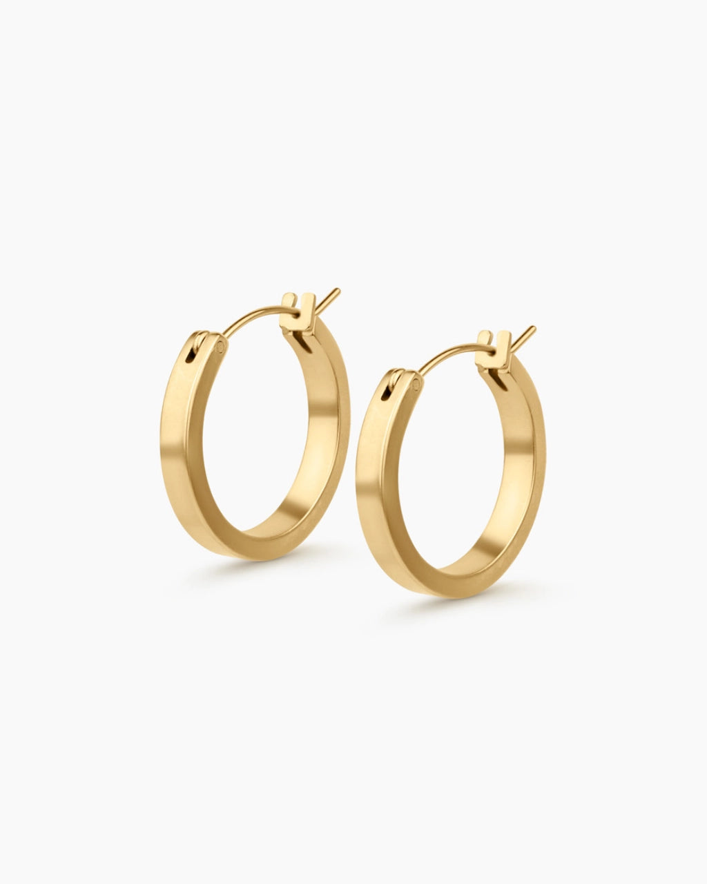 Cross Loop Earrings