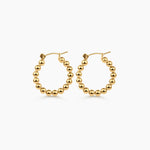 Aurelia Bead Hoops