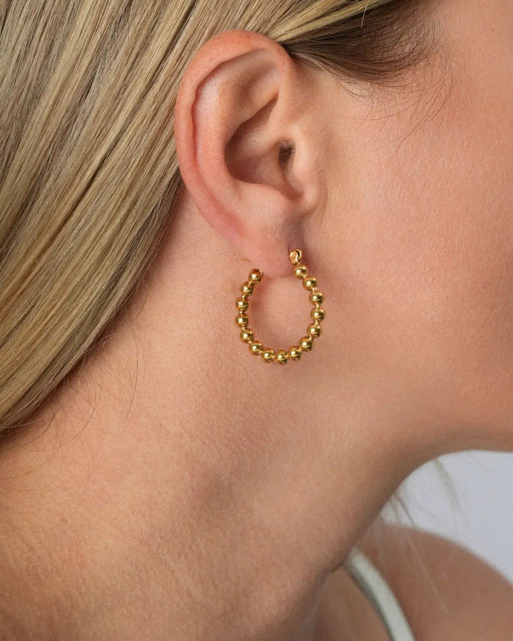 Aurelia Bead Hoops