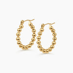Aurelia Bead Hoops