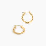 Aurelia Bead Hoops