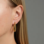 Aurelia Bead Hoops