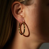 Twisted Hoop Earrings
