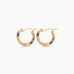 Sunveil Mosaic Hoops
