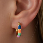 Sunveil Mosaic Hoops