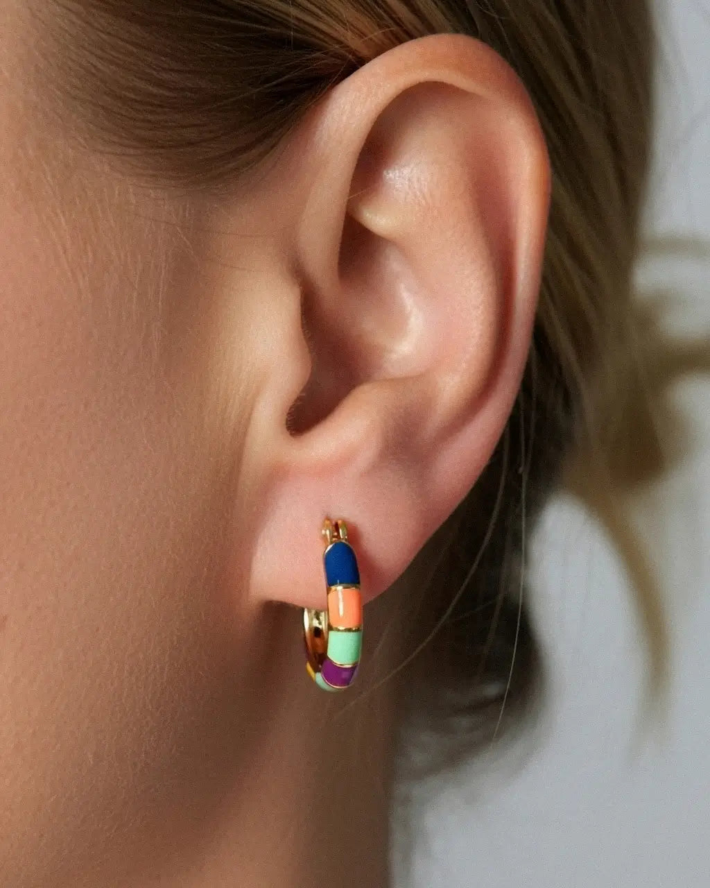 Sunveil Mosaic Hoops