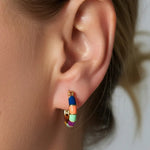 Sunveil Mosaic Hoops