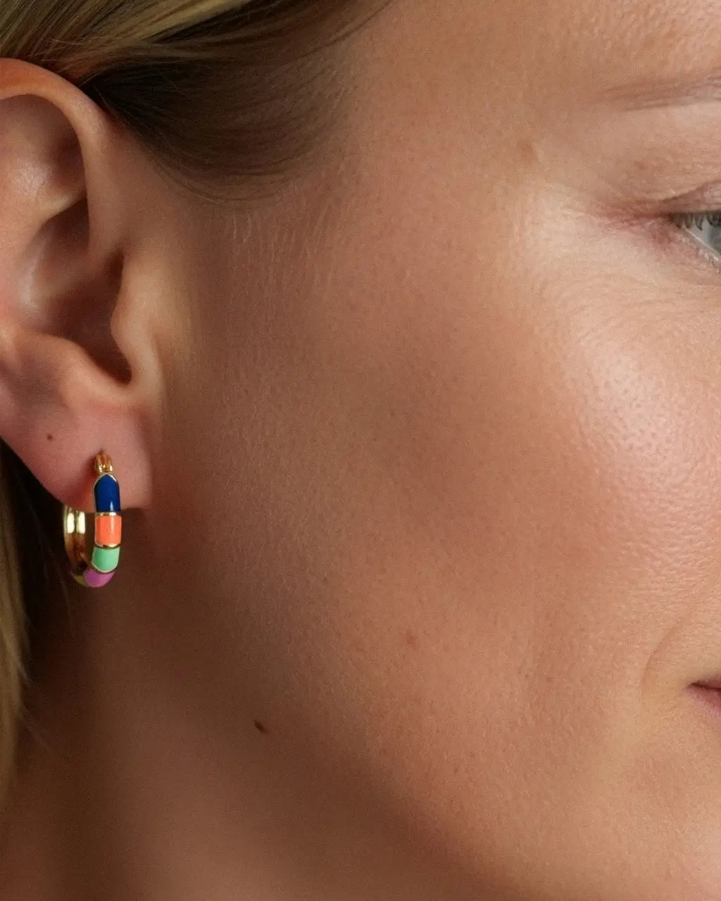 Sunveil Mosaic Hoops